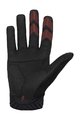 ROCDAY γάντια με μακριά δάχτυλα - EVO RACE - μαύρο/κόκκινο