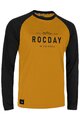 ROCDAY θερινές μακρυμάνικες φανέλες - PATROL - μαύρο/κίτρινο