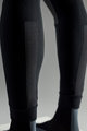 SANTINI μακριά παντελόνια με τιράντες - VEGA GRIDO WINTER - γκρί/μαύρο