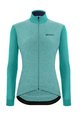 SANTINI χειμερινές μακρυμάνικες φανέλες - COLORE PURO LADY W - μπλε