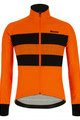 SANTINI χειμερινό μπουφάν και παντελόνι - COLORE BENGAL WINTER - μαύρο/πορτοκαλί