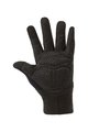 SANTINI γάντια με μακριά δάχτυλα - COLORE - μαύρο
