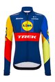 SANTINI χειμερινές μακρυμάνικες φανέλες - LIDL TREK 2024 - κίτρινο/κόκκινο/μπλε