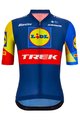 SANTINI κοντομάνικες φανέλα - LIDL TREK 2024 TEAM ORIGINAL - κόκκινο/κίτρινο/μπλε