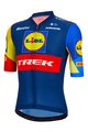 SANTINI κοντομάνικες φανέλα - LIDL TREK 2024 TEAM ORIGINAL - κόκκινο/κίτρινο/μπλε