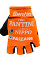 SANTINI γάντια με κοντά δάχτυλο - NIPPO FANTINI 2019 - πορτοκαλί/μπλε/λευκό