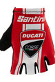 SANTINI γάντια με κοντά δάχτυλο - DUCATI CORSE 2019 - μαύρο
