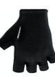 SANTINI γάντια με κοντά δάχτυλο - CUBO - μαύρο