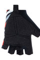 SANTINI γάντια με κοντά δάχτυλο - RAGGIO - μαύρο/ροζ