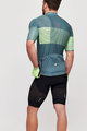 SANTINI κοντή φανέλα και κοντό παντελόνι - TONO FRECCIA - πράσινο/μαύρο