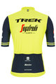 SANTINI κοντομάνικες φανέλα - TREK SEGAFREDO 2021 - μπλε/κίτρινο