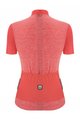 SANTINI κοντή φανέλα και κοντό παντελόνι - COLORE PURO LADY - ροζ/μαύρο