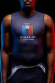 SANTINI αμάνικα μπλουζάκια - TOUR DE FRANCE 2022 - μπλε
