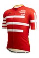 SANTINI κοντομάνικες φανέλα - TOUR DE FRANCE 2022 - λευκό/κόκκινο/κίτρινο