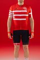 SANTINI κοντομάνικες φανέλα - TOUR DE FRANCE 2022 - λευκό/κόκκινο/κίτρινο