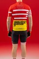 SANTINI κοντομάνικες φανέλα - TOUR DE FRANCE 2022 - λευκό/κόκκινο/κίτρινο