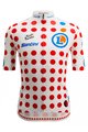 SANTINI κοντομάνικες φανέλα - TOUR DE FRANCE 2024 - κόκκινο/λευκό