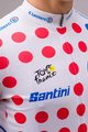 SANTINI κοντομάνικες φανέλα - TOUR DE FRANCE 2024 - κόκκινο/λευκό