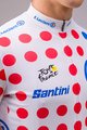 SANTINI κοντομάνικες φανέλα - TOUR DE FRANCE 2024 - κόκκινο/λευκό