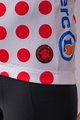 SANTINI κοντομάνικες φανέλα - TOUR DE FRANCE 2024 - κόκκινο/λευκό