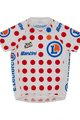 SANTINI κοντομάνικες φανέλα - TOUR DE FRANCE 2024 - κόκκινο/λευκό
