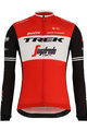 SANTINI χειμερινές μακρυμάνικες φανέλες - TREK 2019 CLASSE WNT - λευκό/μαύρο/κόκκινο