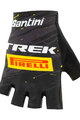SANTINI γάντια με κοντά δάχτυλο - TREK PIRELLI 2020 - μαύρο/κίτρινο
