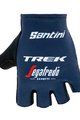SANTINI γάντια με κοντά δάχτυλο - TREK SEGAFREDO 2021 - μπλε