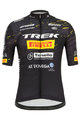 SANTINI κοντομάνικες φανέλα - TREK PIRELLI MTB 20 - μαύρο/λευκό/κίτρινο
