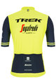 SANTINI κοντομάνικες φανέλα - TREK SEGAFREDO 2020 - μαύρο/κίτρινο