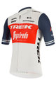 SANTINI κοντομάνικες φανέλα - TREK SEGAFREDO 2020 - λευκό/μπλε/κόκκινο