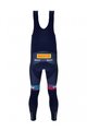SANTINI μακριά παντελόνια με τιράντες - TREK 2023 FACTORY RACING WINTER - μπλε