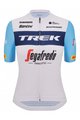 SANTINI κοντομάνικες φανέλα - TREK SEGAFREDO 2023 LADY FAN LINE - γαλάζιο/λευκό