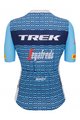 SANTINI κοντομάνικες φανέλα - TREK SEGAFREDO 2023 LADY FAN LINE - γαλάζιο/λευκό