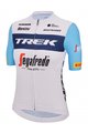 SANTINI κοντομάνικες φανέλα - TREK SEGAFREDO 2023 LADY FAN LINE - γαλάζιο/λευκό