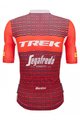 SANTINI κοντομάνικες φανέλα - TREK SEGAFREDO 2023 ORIGINAL - κόκκινο/λευκό