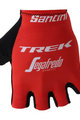 SANTINI γάντια με κοντά δάχτυλο - TREK SEGAFREDO 2018