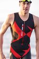 SANTINI φόρμες - X IRONMAN CUPIO - μαύρο/κόκκινο