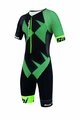 SANTINI φόρμες - X IRONMAN CUPIO - μαύρο/πράσινο