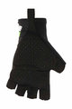 SANTINI γάντια με κοντά δάχτυλο - X IRONMAN VIS - μαύρο/πράσινο