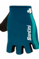 SANTINI γάντια με κοντά δάχτυλο - X IRONMAN DEA - μπλε