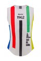SANTINI αμάνικα μπλουζάκια - UCI SALO' DEL GARDA 1962 - ιριδίζον/λευκό
