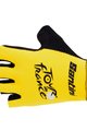 SANTINI γάντια με κοντά δάχτυλο - TOUR DE FRANCE 2023 - κίτρινο