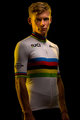 SANTINI κοντομάνικες φανέλα - UCI WORLD 100 GOLD - ιριδίζον/λευκό