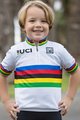 SANTINI κοντομάνικες φανέλα - UCI KIDS - πολύχρωμο/λευκό