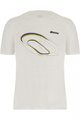 SANTINI κοντομάνικα μπλουζάκια - TRACK UCI OFFICIAL - λευκό