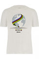 SANTINI κοντομάνικα μπλουζάκια - WORLD UCI OFFICIAL - λευκό