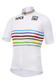 SANTINI κοντομάνικες φανέλα - UCI WORLD CHAMPION - λευκό
