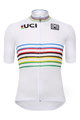 SANTINI κοντομάνικες φανέλα - UCI WORLD CHAMPION - λευκό