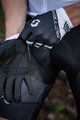 SCOTT γάντια με μακριά δάχτυλα - RC TEAM LF - λευκό/μαύρο